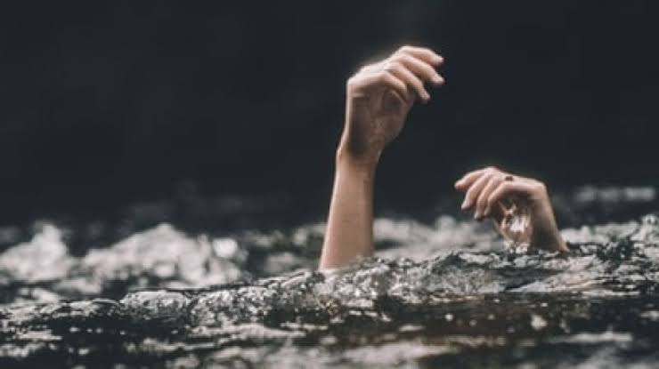 Ilustrasi orang tenggelam di Sungai Rokan (foto/int)
